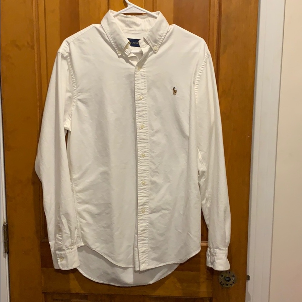 Men’s Polo white shirt size Medium
